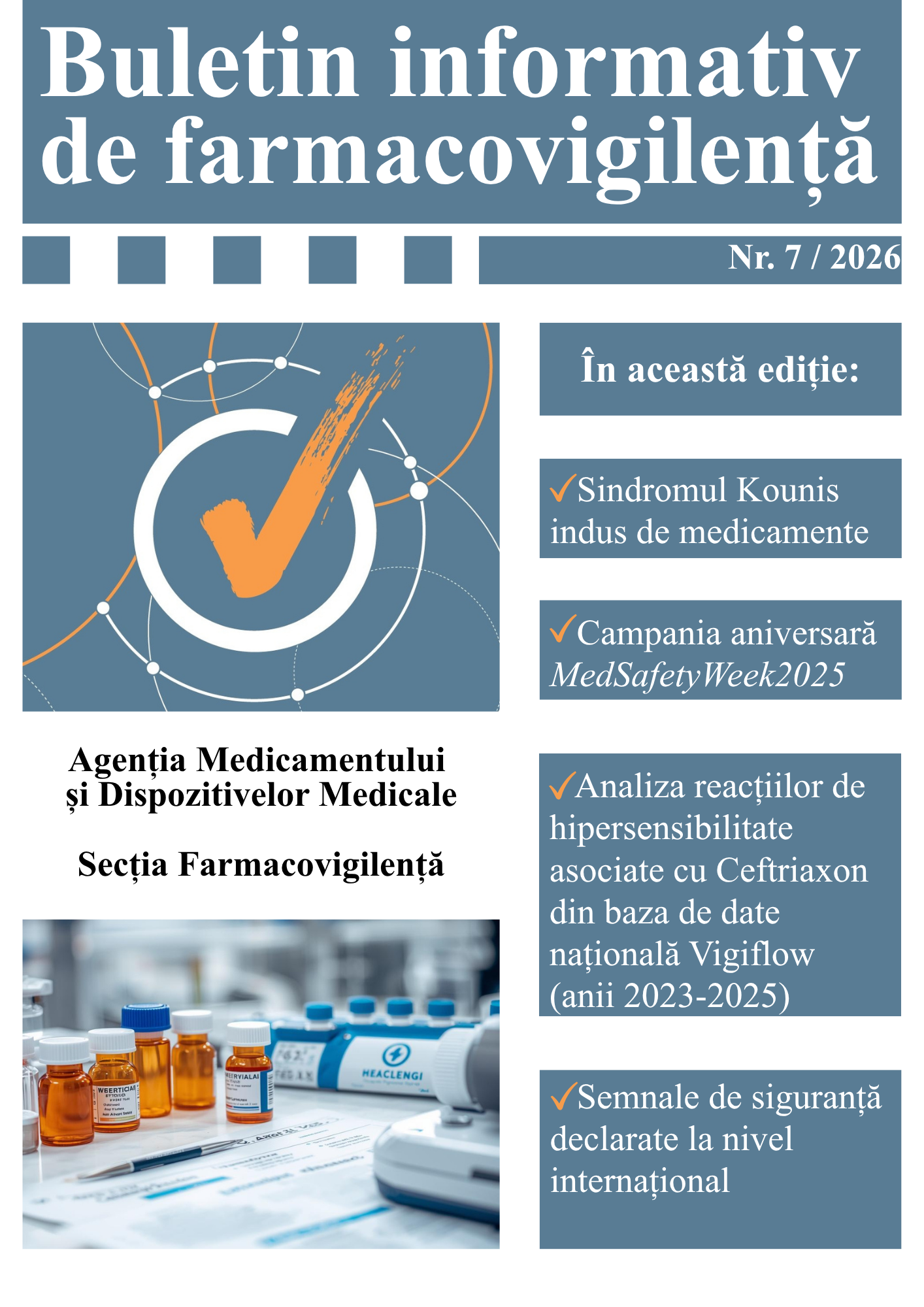 AMDM anunță publicarea Buletinului informativ Nr. 7/2025