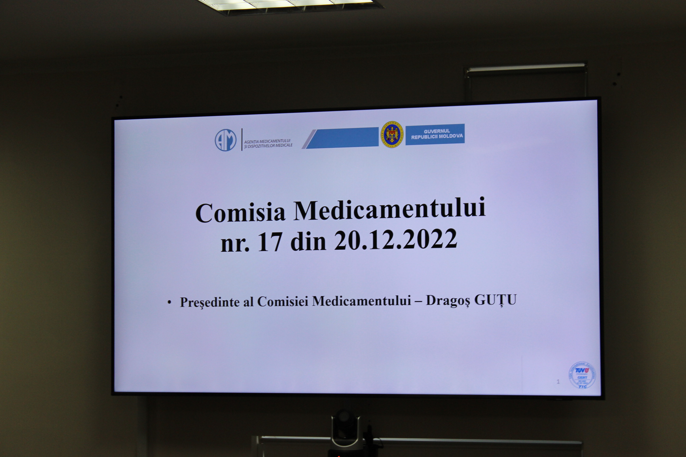 Comisia Medicamentului din cadrul AMDM și-a încheiat cu succes activitatea pentru anul 2022
